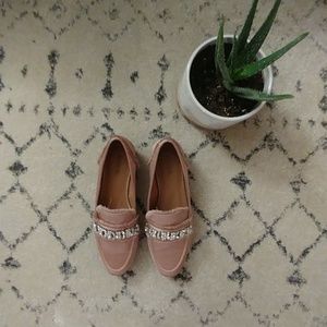 JustFab Rhinestone Flats